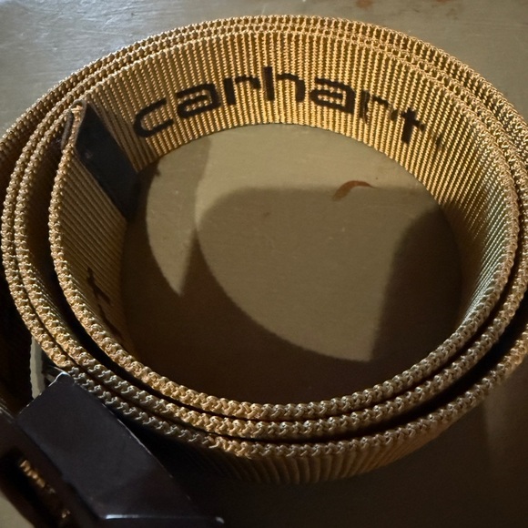 Carhartt olive green Belt with Black Buckle. (TW 1) - Picture 1 of 6